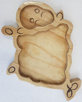 Extrokids  Wooden For Children Sheep Shaped Kids Tray - EKH0116
